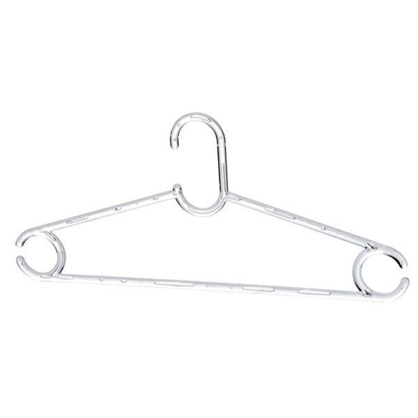 ტანსაცმლის საკიდის ნაკრები Irak Plastik FLEXY LA-405, 6Pcs, Hanger Set, Transparent