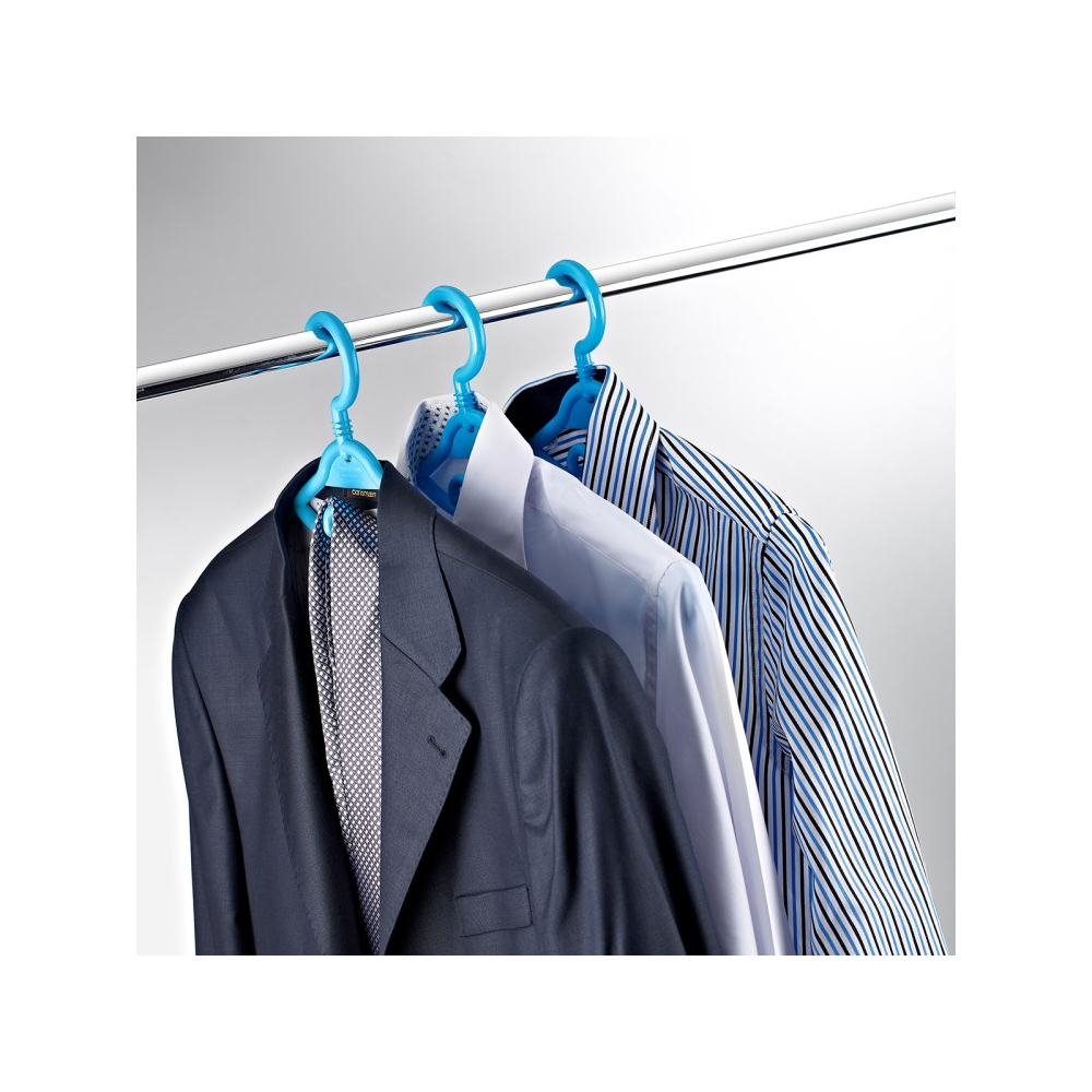 ტანსაცმლის საკიდის ნაკრები Irak Plastik FLEXY LA-410, 6Pcs, Hanger Set, Blue