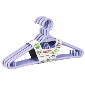 ტანსაცმლის საკიდის ნაკრები Irak Plastik FLEXY LA-410, 6Pcs, Hanger Set, Blue