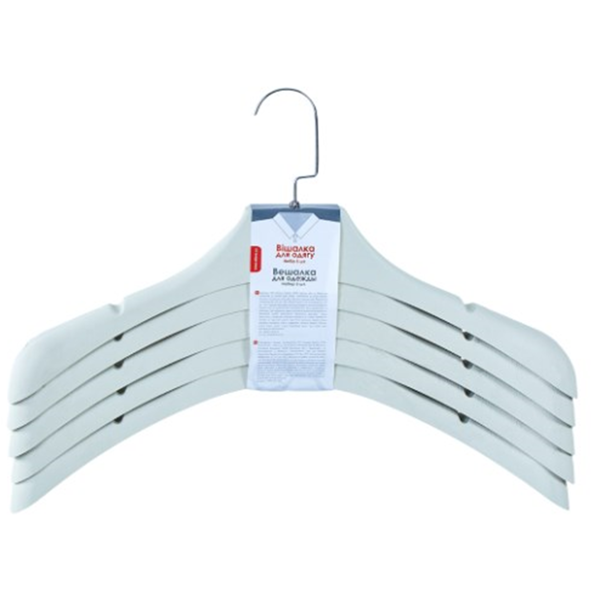 Hanger Set Aleana 18061776, 5Pcs, White