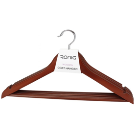 Hanger Set RONIG 18061894, 5Pcs, Brown