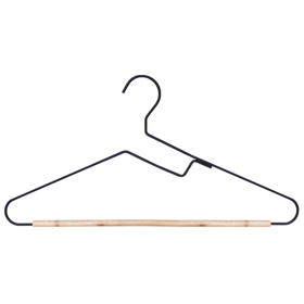 Hanger Set RONIG 18061899, 3Pcs, Black