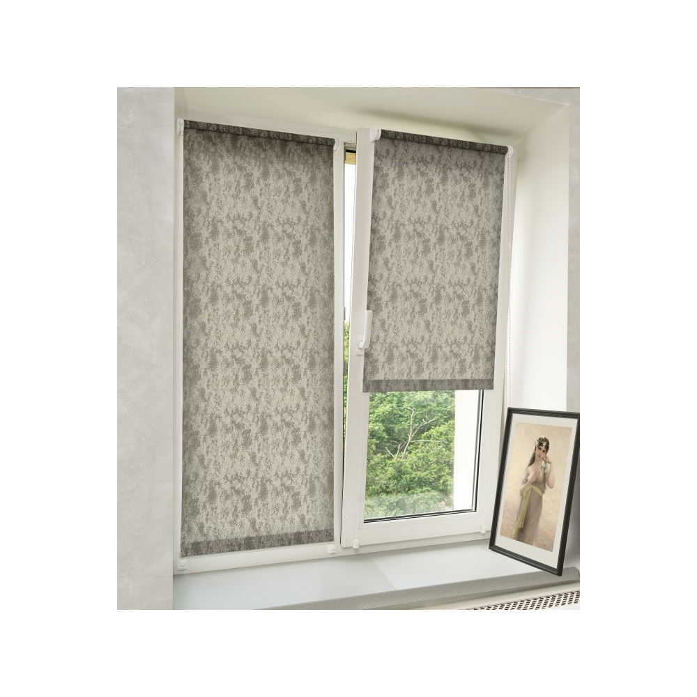 Roller Shade Delfa СРШ-01М-27015 47(43)/170, Grey