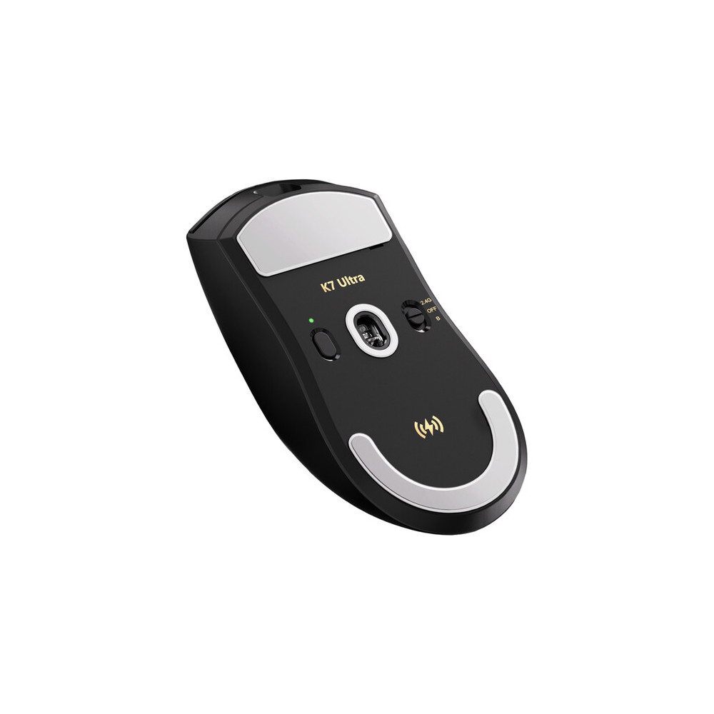 მაუსი Mchose HW-K7-13 K7 Ultra, Wireless, USB, Bluetooth, Gaming Mouse, Black