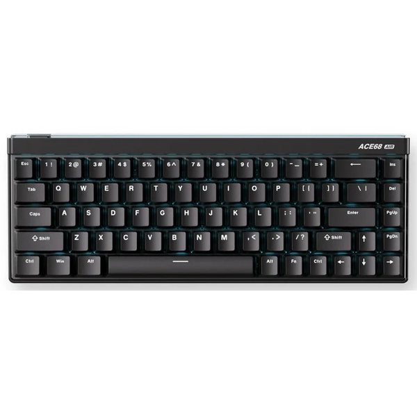 Gaming Mechanical Keyboard Mchose MC-Ace68Air-10 Ace 68 Air Hall Effect, Mount Tai Magnetic, Wired, USB, RGB, Aurora Black