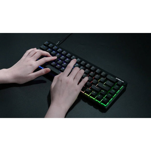 Gaming Mechanical Keyboard Mchose MC-Ace68Air-10 Ace 68 Air Hall Effect, Mount Tai Magnetic, Wired, USB, RGB, Aurora Black