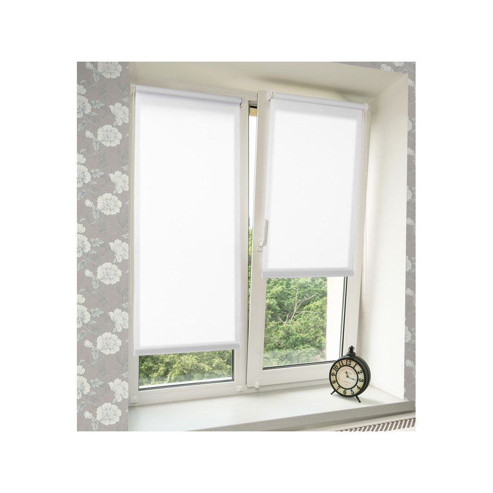 Roller Shade Delfa SRSH-01ME-2800 72(68)/215cm, White