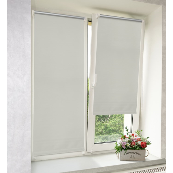 Roller Shade Delfa Termo Blackout SRSH-01M-7151, 38(34)/170cm, Grey