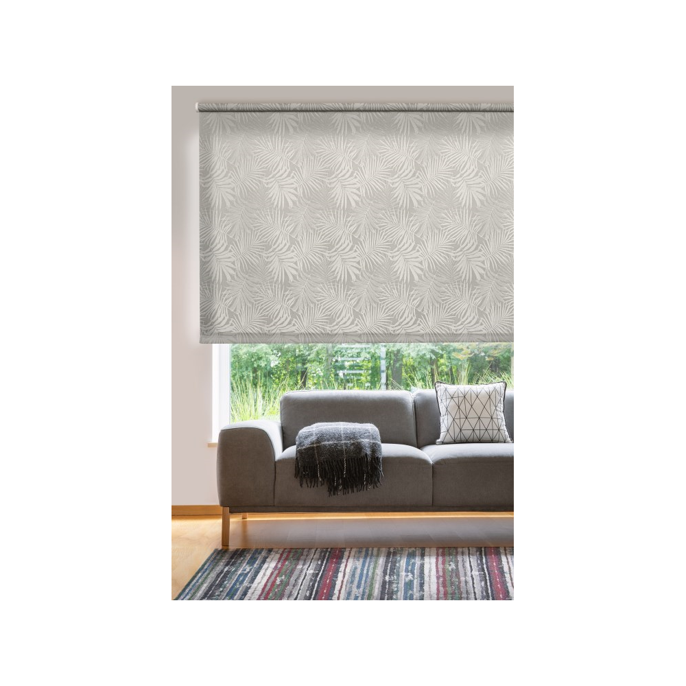 ფარდა როლეტი Delfa Bali SRSH-01M-2588, 66(62)/170cm, Roller Shade, Grey