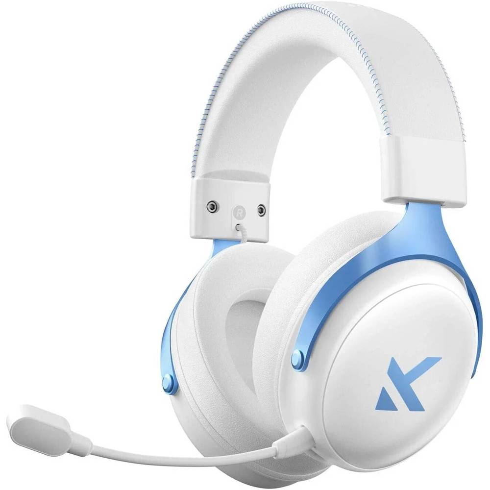 Gaming Headset Mchose HW-V9-3 V9 Pro, Wireless, Bluetooth, USB, Type-C, Sky White