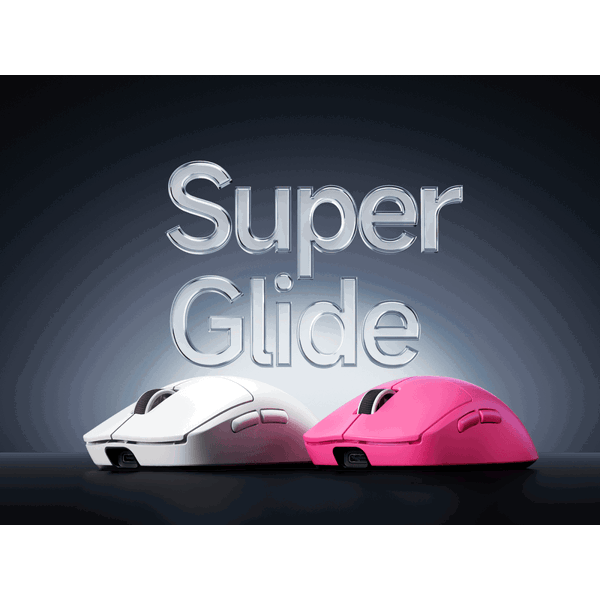 მაუსი Mchose MC-A5V3-1 A5 V3 Ultra, Wireless, USB, Bluetooth, Type-C, Gaming Mouse, Rose Red