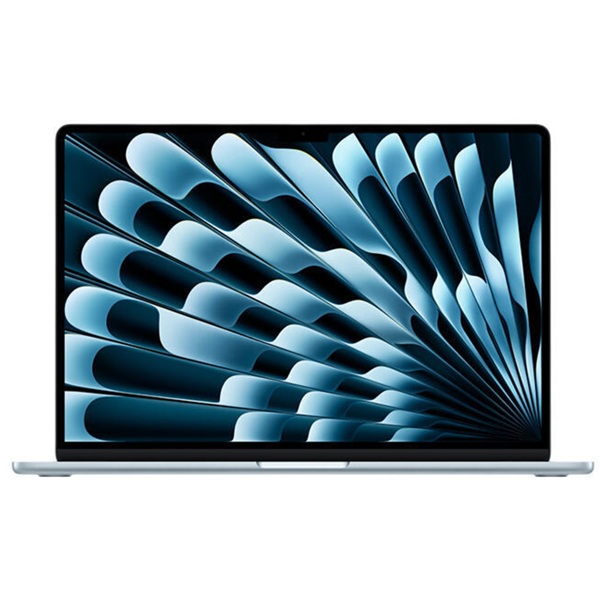 ნოუთბუქი Apple MDVQ4LL/A Macbook Air 15, 15.3", M5, 16GB, 512GB SSD, Integrated, Sky Blue