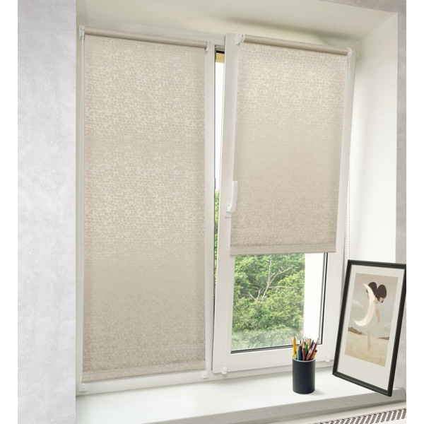 Roller Shade Delfa СРШ-01М-8281, 72(68)/170cm, Beige