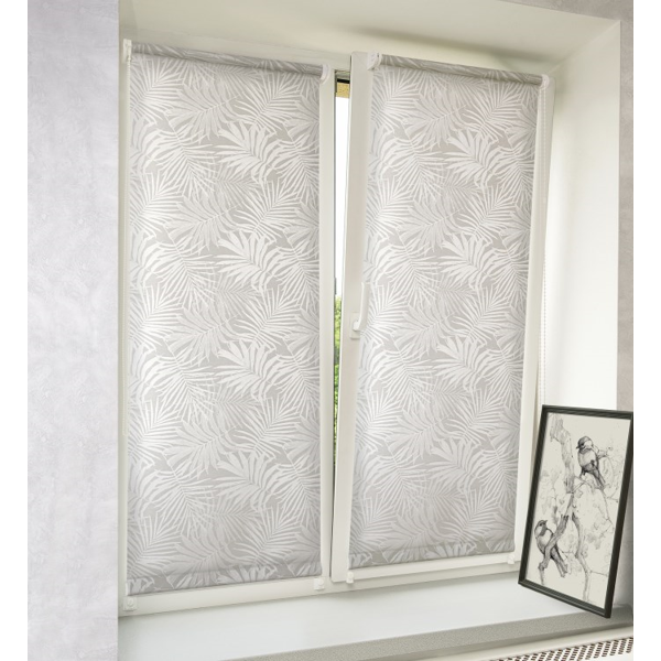 Roller Shade Delfa Bali SRSH-01M-2588, 77(73)/170cm, Grey
