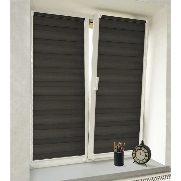 Roller Shade Delfa СРШ-01МКT-45818, 47(43)/160cm, Black