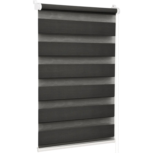 Roller Shade Delfa СРШ-01МКT-45818, 66(62)/160cm, Black