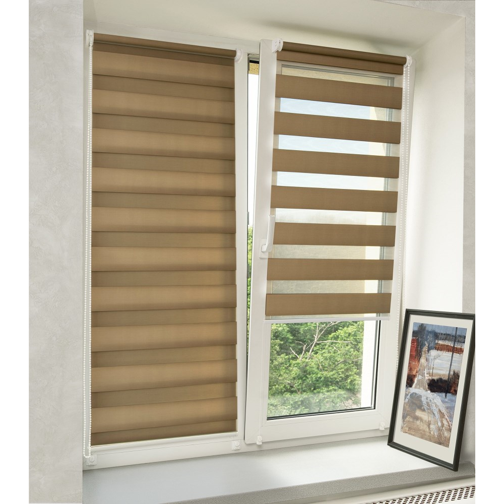 Roller Shade Delfa СРШ-01МКT-45806, 52(48)/160cm, Brown