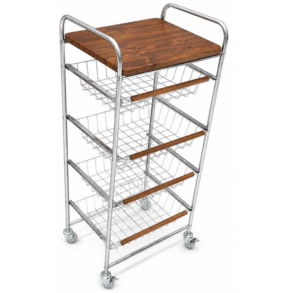 მეტალის თარო OEM 2025101821GUYW182, Metal Shelf, Brown