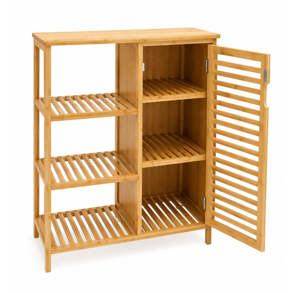 ხის სათავსო/თარო OEM 3608, Wooden storage shelf/cabinet, Brown