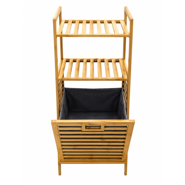 ხის სათავსო/თარო OEM 10747, Wooden storage shelf/cabinet, Brown