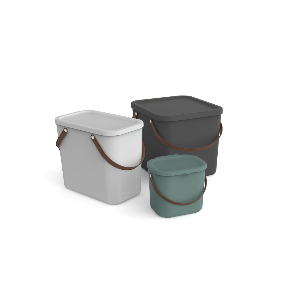 სათავსო ყუთი Rotho 18022660 ALBULA, 40L, Storage Box, Grey