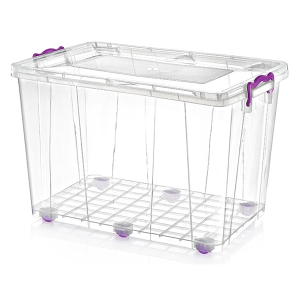 Container Irak Plastik Home Design 460, 80L, Transparent