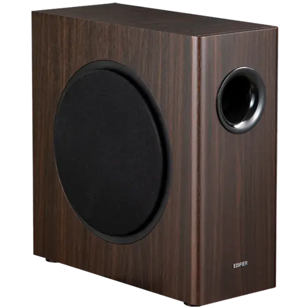 საბვუფერი Edifier T5s, 70W, RCA, Powered Subwoofer, Brown