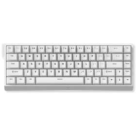 Gaming Mechanical Keyboard Mchose MC-Ace68-15 Ace 68 Hall Effect, Ice Blue Magnetic, Wired, USB, RGB, White
