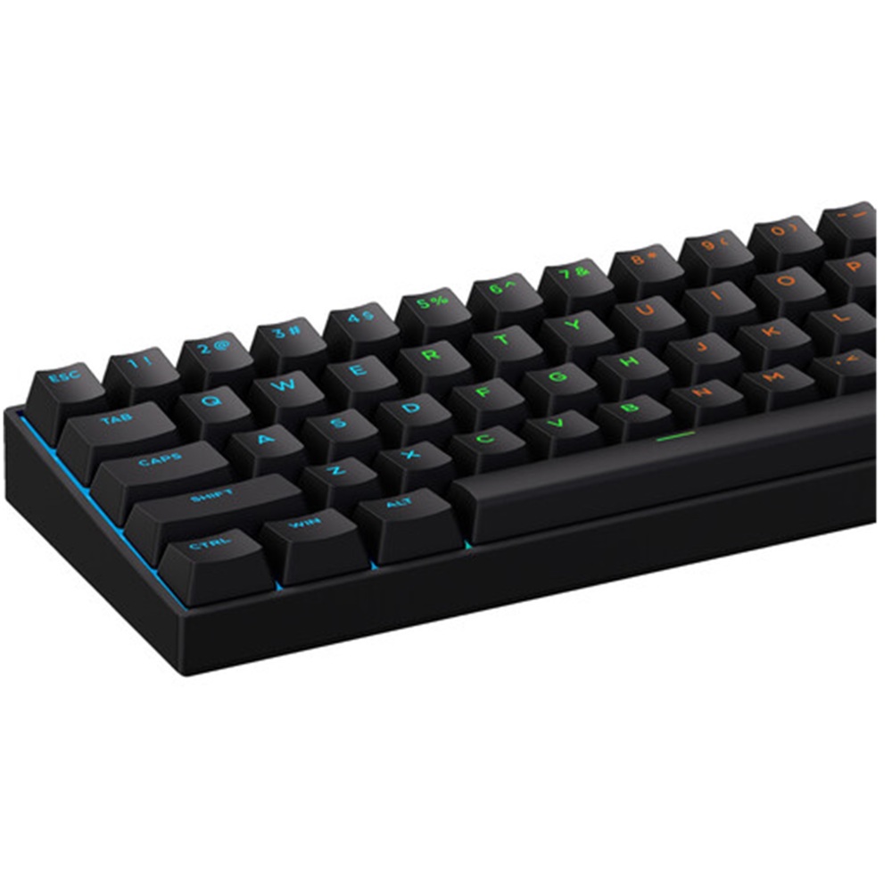 Gaming Mechanical Keyboard Mchose Ace60-4A Ace 60 Pro Hall Effect, KTEK Magnetic, Wired, USB, RGB, Black
