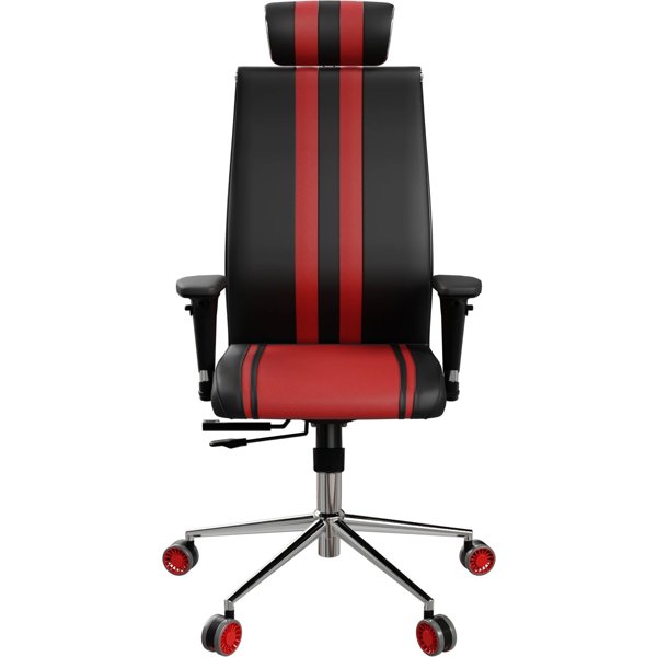 გეიმერული სავარძელი ErgoLife 1EE.D.47.36C SynchroSit 10 B2-187D - Extra, Gaming Chair, Black/Red