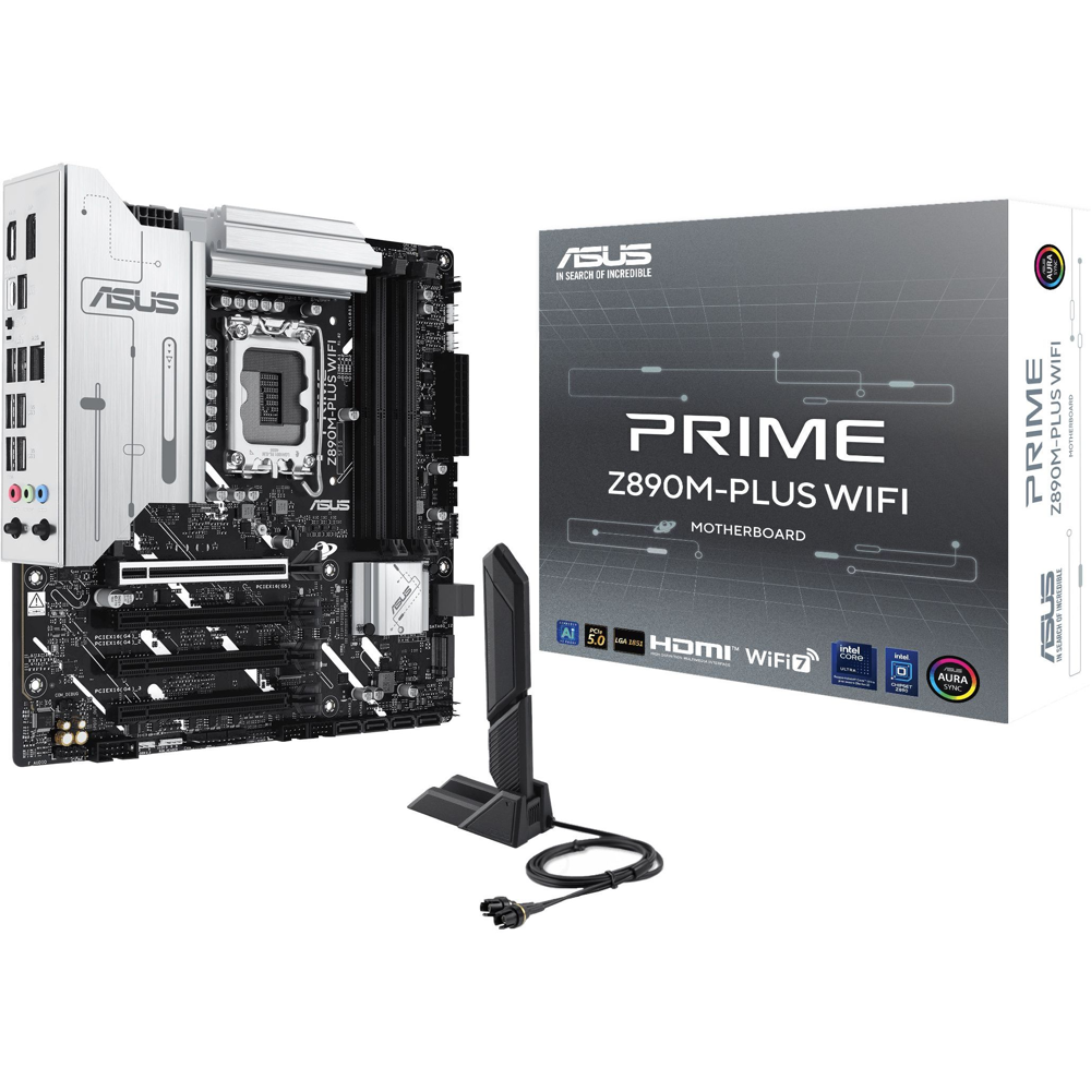 Motherboard Asus 90MB1J80-M0EAY0 PRIME Z890M-PLUS WIFI, LGA1851, DDR5, 192GB