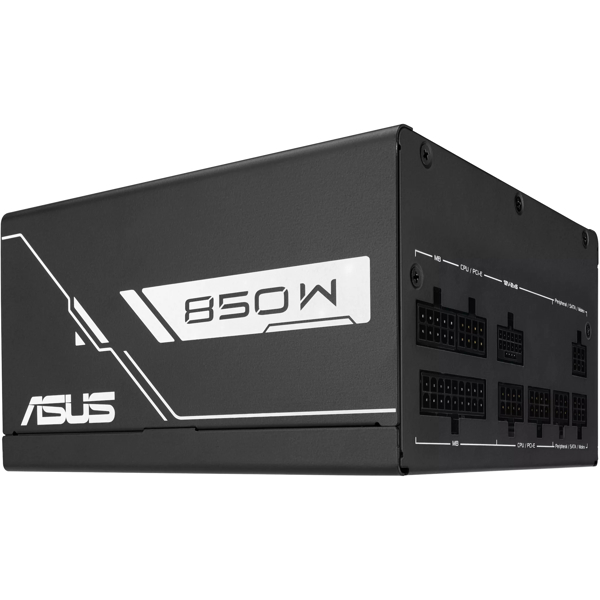 კვების ბლოკი Asus 90YE00U2-B0NA00 PRIME-850G, 850W, 80Plus Gold, Power Supply, Black