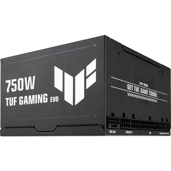 Power Supply Asus TUF 90YE00SB-B0NA00 TUF-GAMING-750G-EVO, 750W, 80Plus Gold, Black