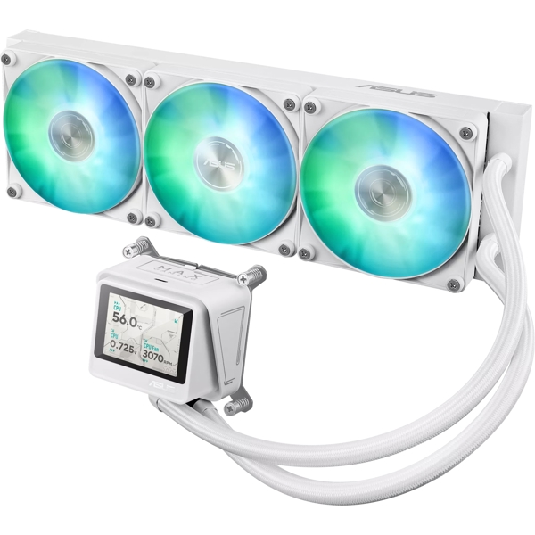 Liquid Cooling Asus 90RC01G2-B0EAY0 MAX GAMING LC 360 ARGB, 120mm, 2500Rpm, White