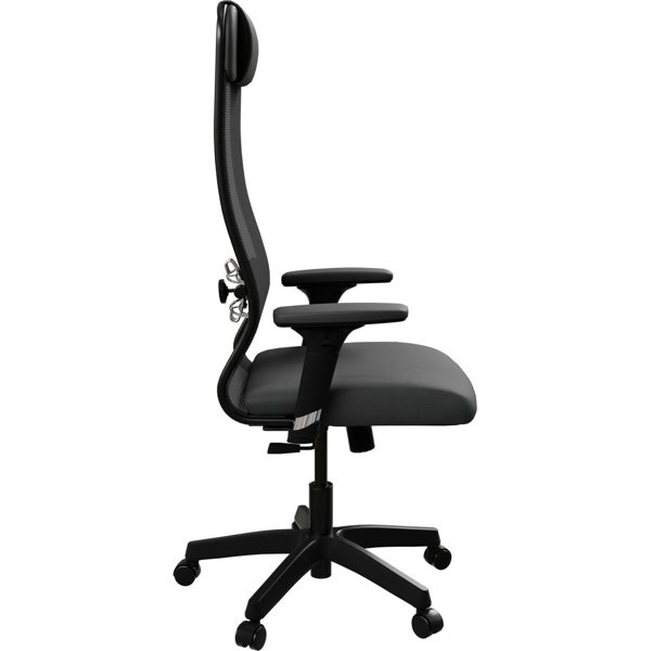 საოფისე სავარძელი Ergolife 13E.D.1.222 Set 11, Office Chair, Black