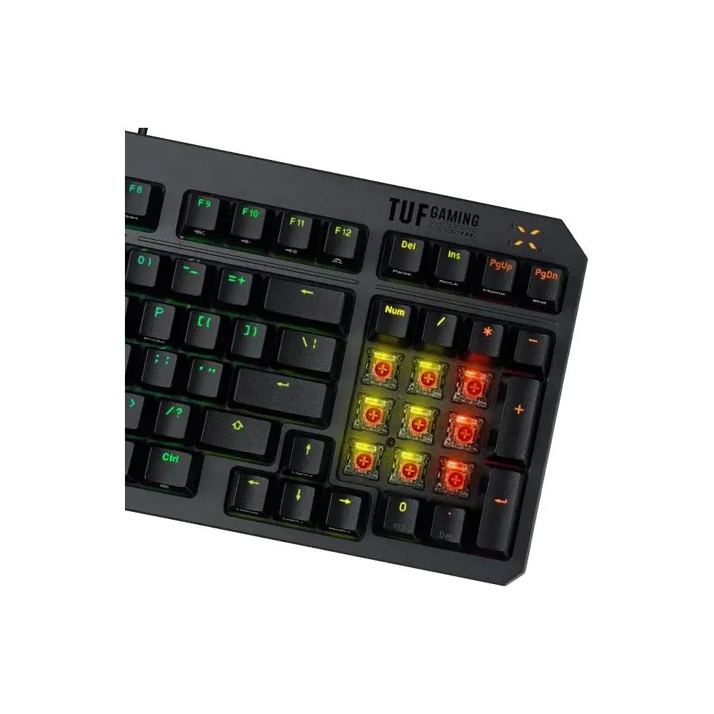 Gaming Mechanical Keyboard Asus TUF 90MP0390-BKRA01 Gaming K3 Gen II, Wired, USB, RGB, Black