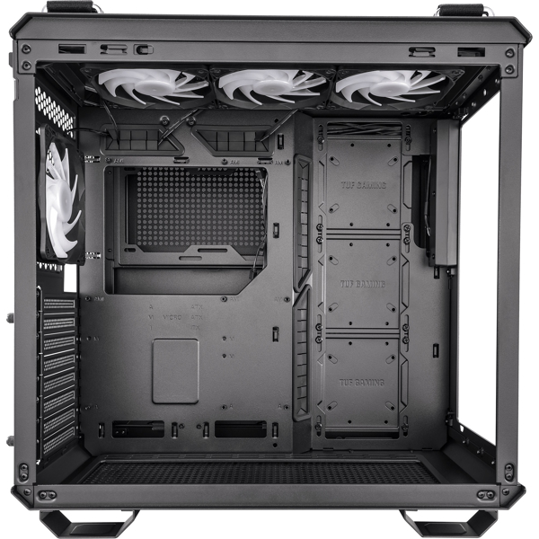 Computer Case Asus TUF 90DC0090-B19010 GT502 PLUS TG ARGB, MidT, ATX, Micro-ATX, Mini-ITX, 2×USB 3.2 Gen 1 Type-A, Type-C, Black
