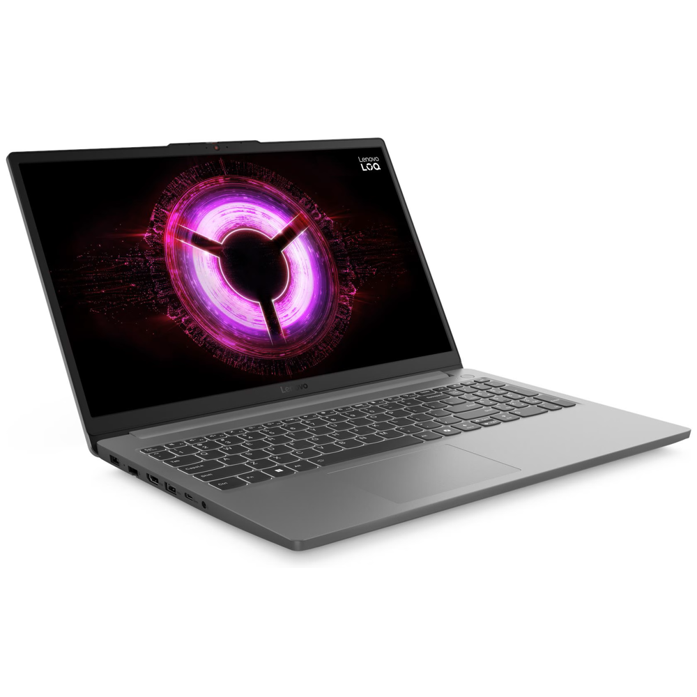 ნოუთბუქი Lenovo 83S00009RK LOQ 15, 15.6", Ryzen 7-7735HS, 16GB, 512GB SSD, RTX4050 6GB, Luna Grey