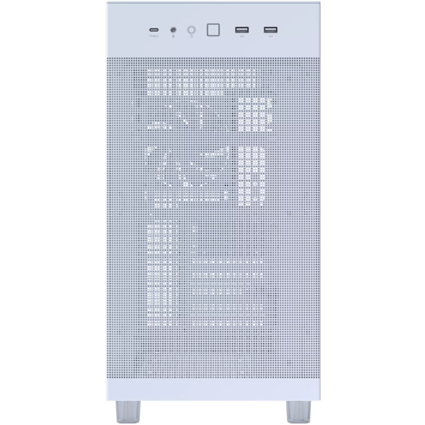 Computer Case Asus 90DC00V3-B39010 Prime AP303 TG, MidT, ATX, Micro-ATX, Mini-ITX, 2×USB 3.2 Gen 1 Type-A, Type-C, White