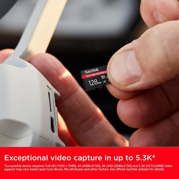 Memory Card SanDisk SDSQXFN-128G-GN4NN, 128GB, MicroSDXC, Black