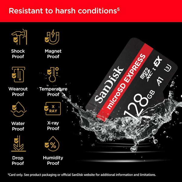 Memory Card SanDisk SDSQXFN-128G-GN4NN, 128GB, MicroSDXC, Black