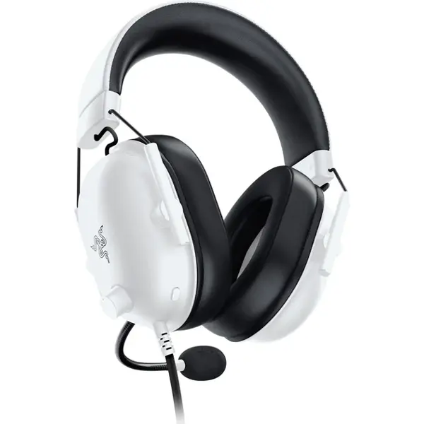 Gaming Headset Razer RZ04-03241300-R3G1 BlackShark V2 X for PlayStation, Wired, 3.5mm, White