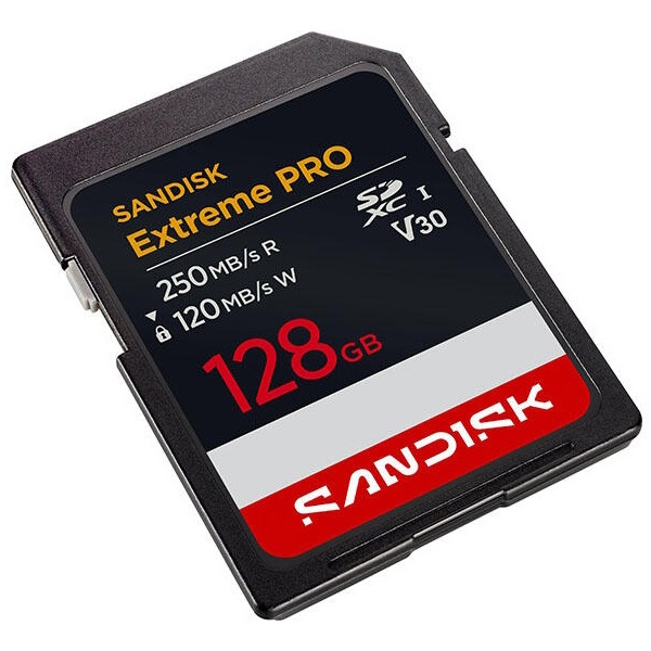 Memory Card SanDisk SDSDXXJ-128G-GSCIN Extreme PRO, 128GB, Micro SDXC, UHS-I, C10, Black