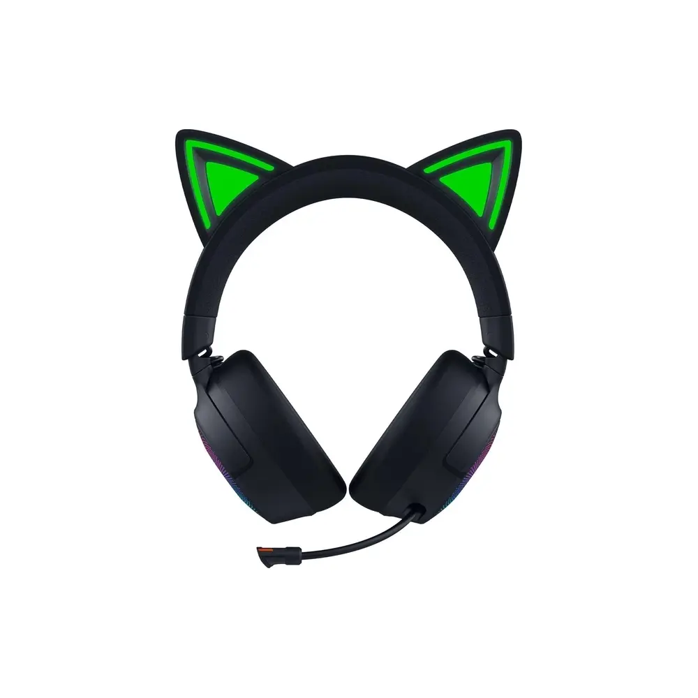 ყურსასმენი Razer RZ04-05170300-R3M1 Kraken Kitty V3 Pro, Gaming Headset, Wireless, USB, Bluetooth, Black