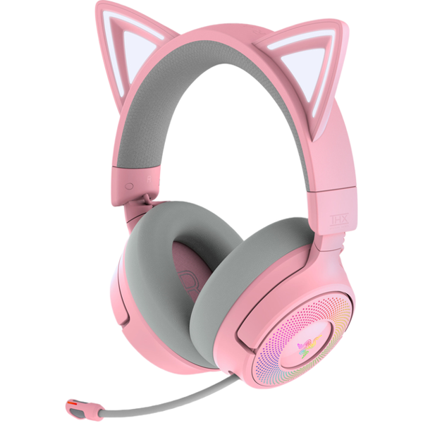 Gaming Headset Razer RZ04-05170200-R3M1 Kraken Kitty V3 Pro, Wireless, USB, Bluetooth, Quartz
