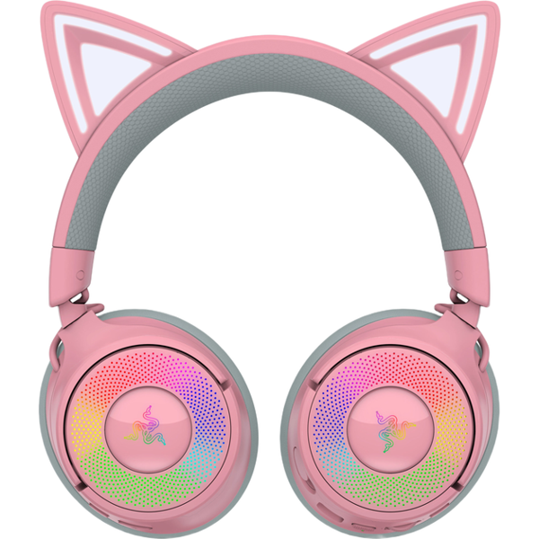 ყურსასმენი Razer RZ04-05170200-R3M1 Kraken Kitty V3 Pro, Gaming Headset, Wireless, USB, Bluetooth, Quartz
