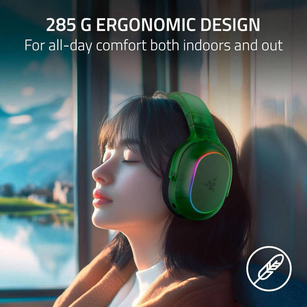 Gaming Headset Razer RZ04-05220300-R3M1 Barracuda X Chroma, Wireless, Bluetooth, USB, Phantom Green