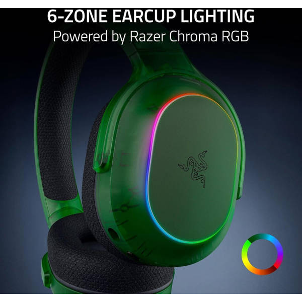 Gaming Headset Razer RZ04-05220300-R3M1 Barracuda X Chroma, Wireless, Bluetooth, USB, Phantom Green