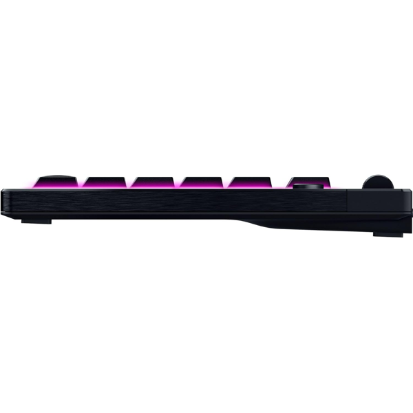 Gaming Mechanical Keyboard Razer RZ03-05450100-R3M1 BlackWidow V4 Low-profile TKL HyperSpeed, Wireless, Bluetooth, USB, Type-c, RGB, Black