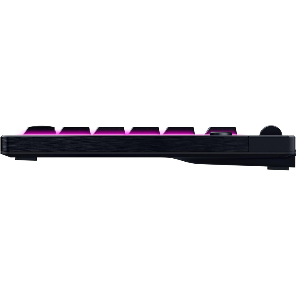 Gaming Mechanical Keyboard Razer RZ03-05450100-R3M1 BlackWidow V4 Low-profile TKL HyperSpeed, Wireless, Bluetooth, USB, Type-c, RGB, Black